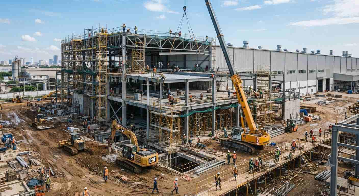 Building Industrial Infrastructure in Chakan MIDC: EPC and Warehouse Solutions